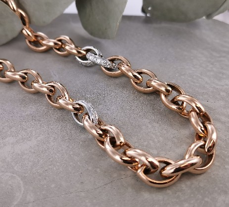 Collier RG WG Brillanten Collier RG WG Brillanten