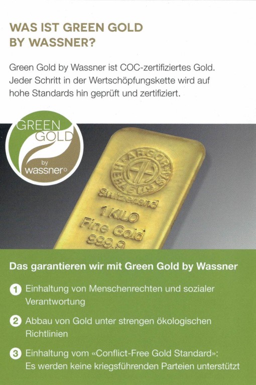 Zertifiziertes Mitglied bei GreenGold